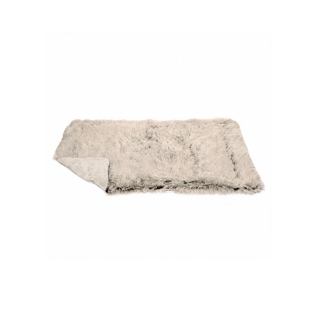 Long Fur & Velvet Waterproof Pet Throw Blanket - Taupe