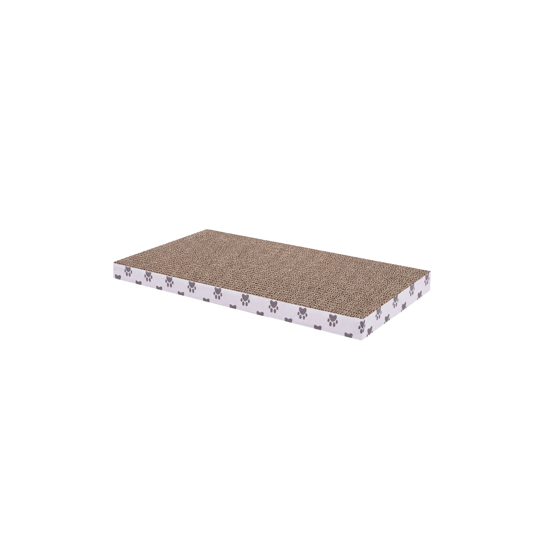 Rectangular Corrugated Cardboard Cat Scratcher - Kraft