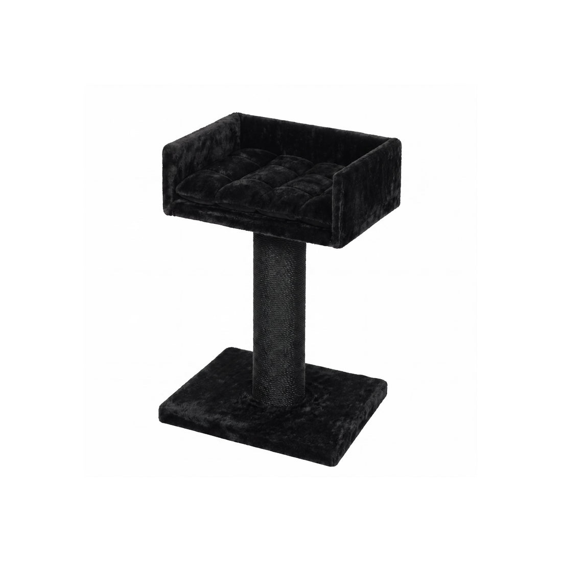Sofa Lounge Cat Tree with Scratching Post - Black