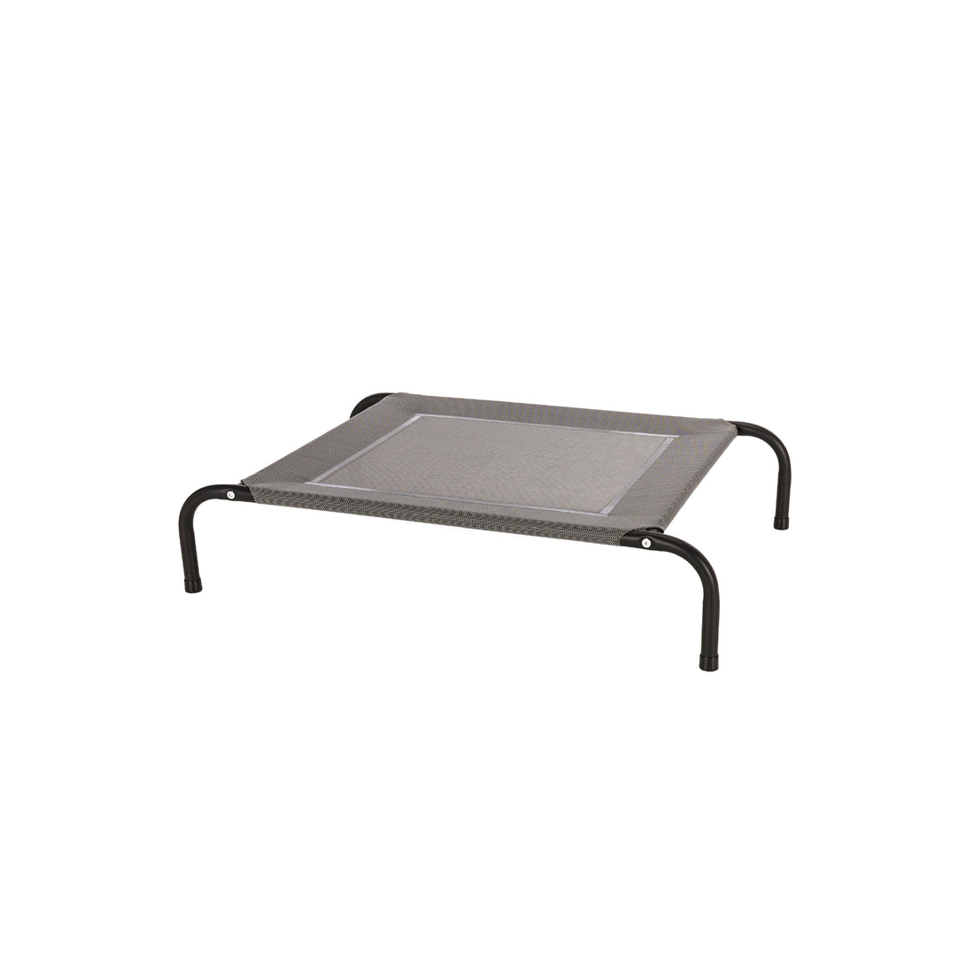 Water Resistant Elevated Pet Cot - Reinforced Mesh - Graphite Gray